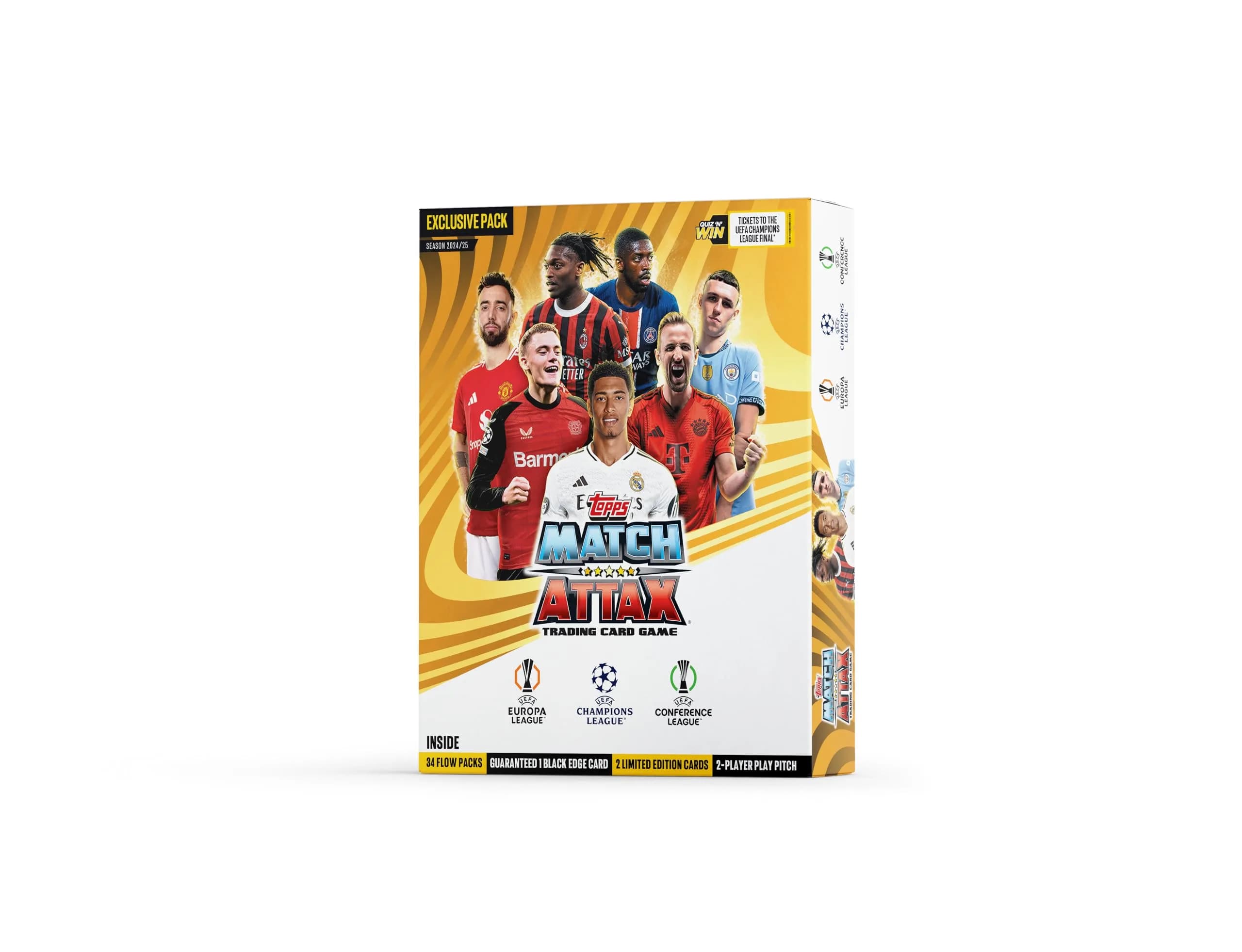 Topps UEFA Champions League Match Attax 24/25 Limited Edition Pack | Collectible Card Game for Adults & Kids - main product image