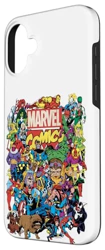 Marvel iPhone 16 Plus Marvel Comics Group Shot Case | Heavy Duty Protection with Printed Design thumbnail 2