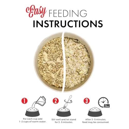 Grandma Lucy's 3 Bears Fish Dog Food 1lb | Complete, Grain-Inclusive, USA Made thumbnail 3