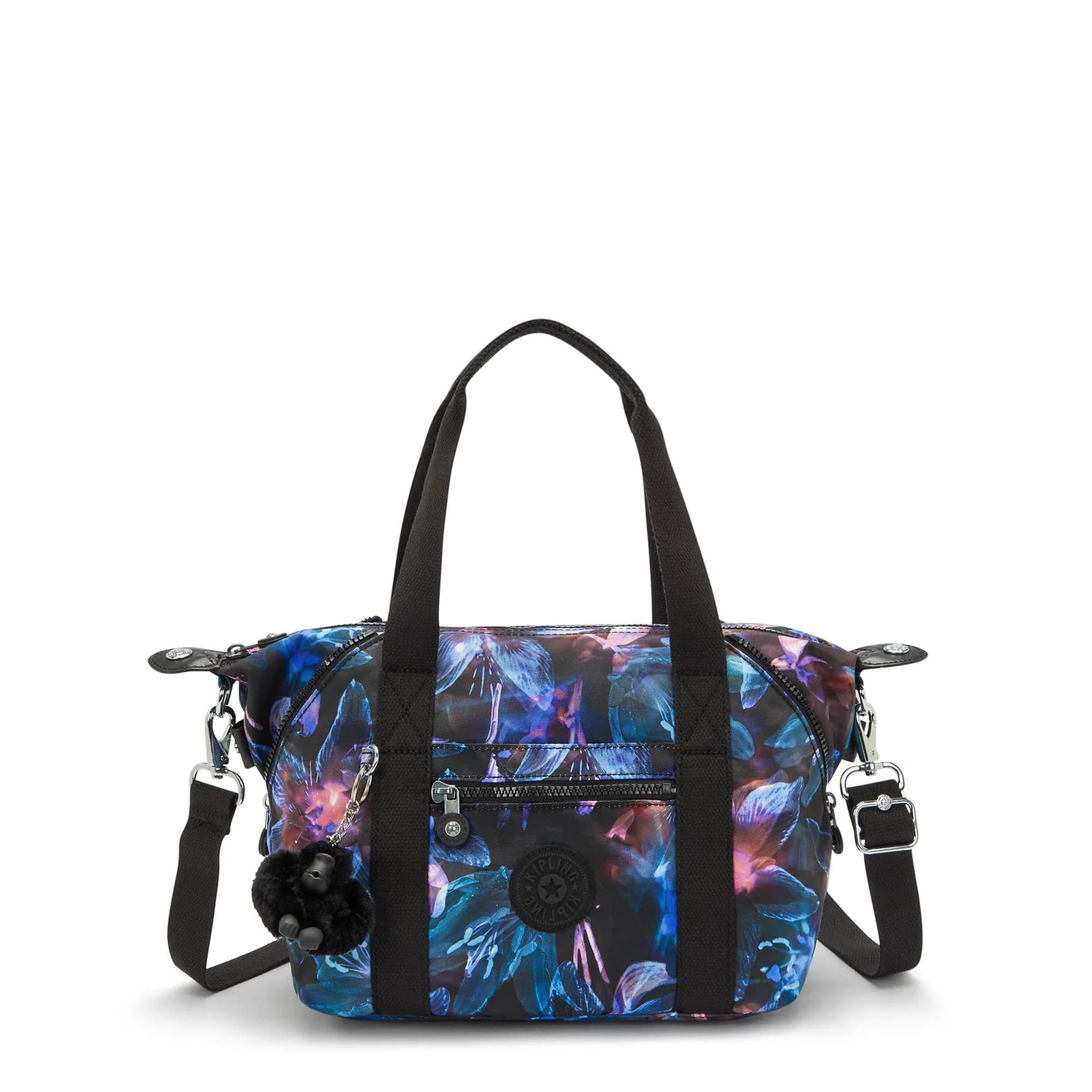 Kipling Women's Art Mini Tote Bag, Lightweight Small Weekender, Travel Handbag | Water-Resistant Nylon, 16L Capacity