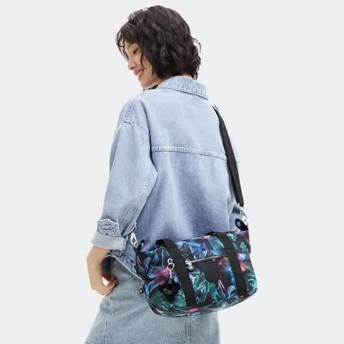 Kipling Women's Art Mini Tote Bag, Lightweight Small Weekender, Travel Handbag | Water-Resistant Nylon, 16L Capacity thumbnail 5