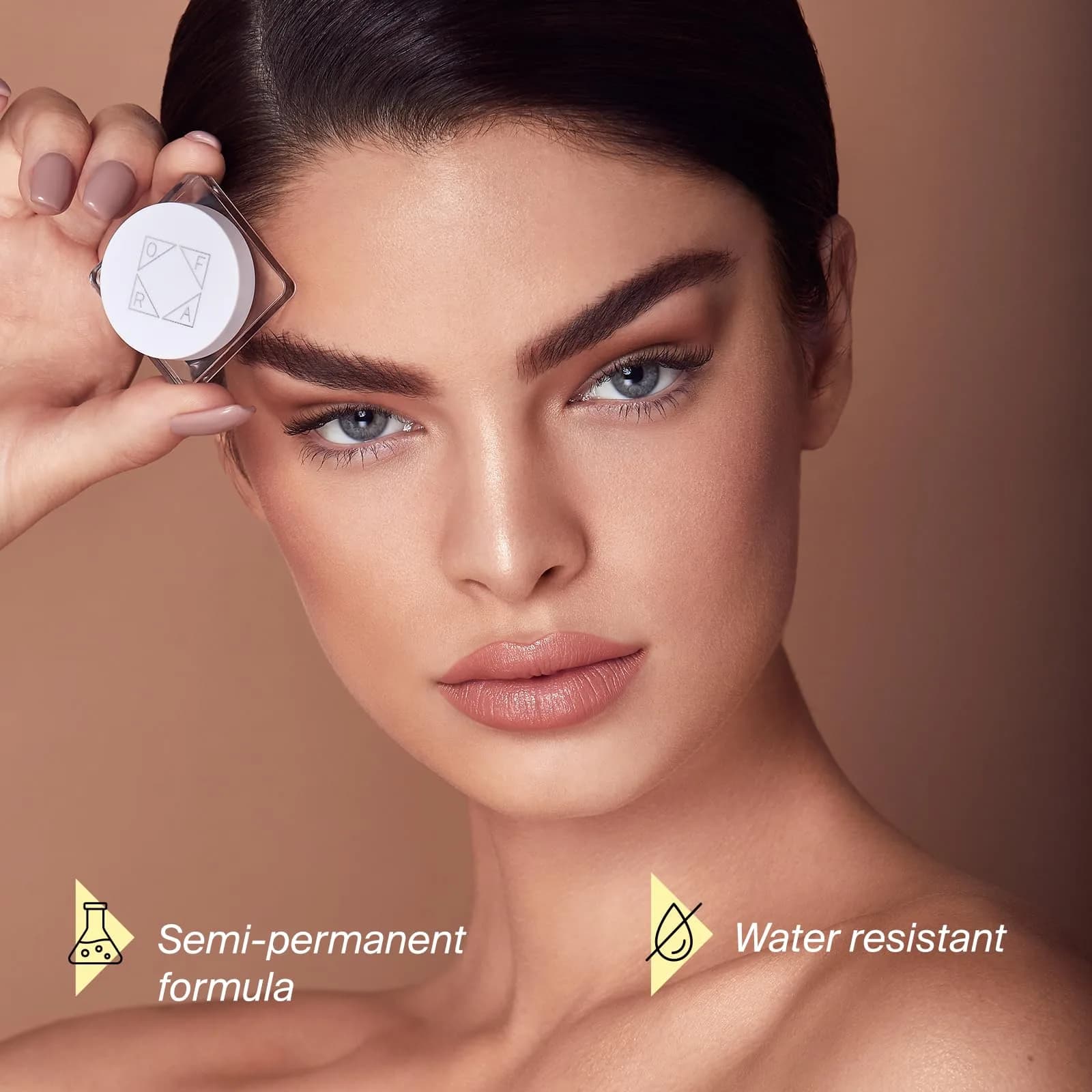 Ofra Eyebrow Gel - Golden Blonde | Waterproof Semi-Permanent Brow Filler (5g) thumbnail 5