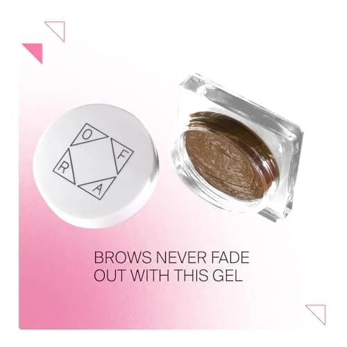 Ofra Eyebrow Gel - Dark Blonde, Semi-Permanent & Waterproof, 5g | Nourishing & Precise Brow Filler thumbnail 6