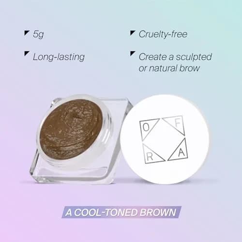 Ofra Eyebrow Gel - Dark Blonde, Semi-Permanent & Waterproof, 5g | Nourishing & Precise Brow Filler thumbnail 2