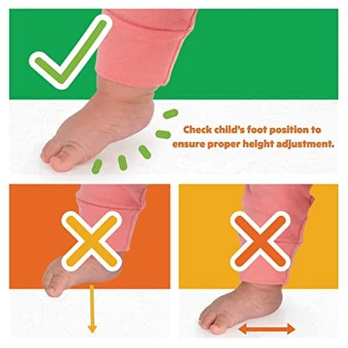 Bright Starts Pop 'N Jump Portable Baby Jumper with Sensory Toys | Foldable Indoor/Outdoor Baby Activity Seat (6-12 Months) thumbnail 7