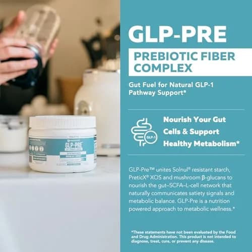 Triquetra Health GLP-Pre™ Optimized Prebiotic Fiber Complex, 5oz | Gut & Metabolic Support with Clinically Studied Fibers thumbnail 2