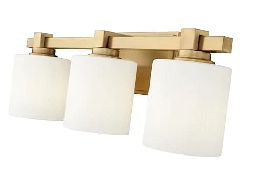 ML Lighting 23103-VB Indoor 3 Light Vanity in Vintage Brass | Elegant Bathroom Lighting thumbnail 5