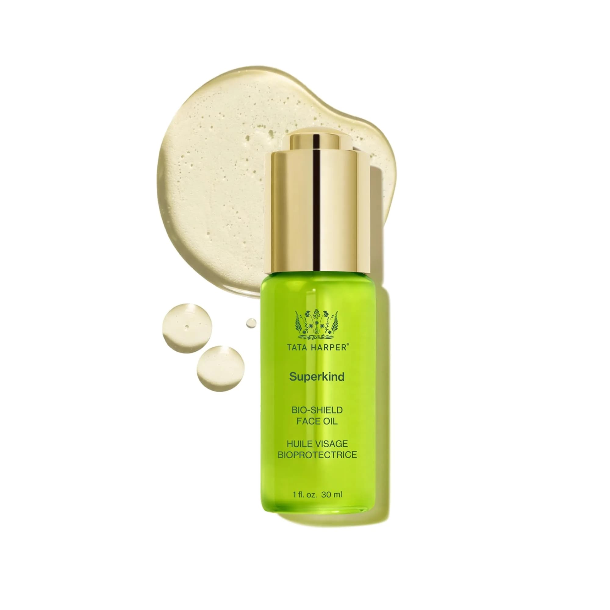 Tata Harper Bio-Shield Face Oil for Sensitive Skin | Rebuild & Protect Barrier (120 chars)