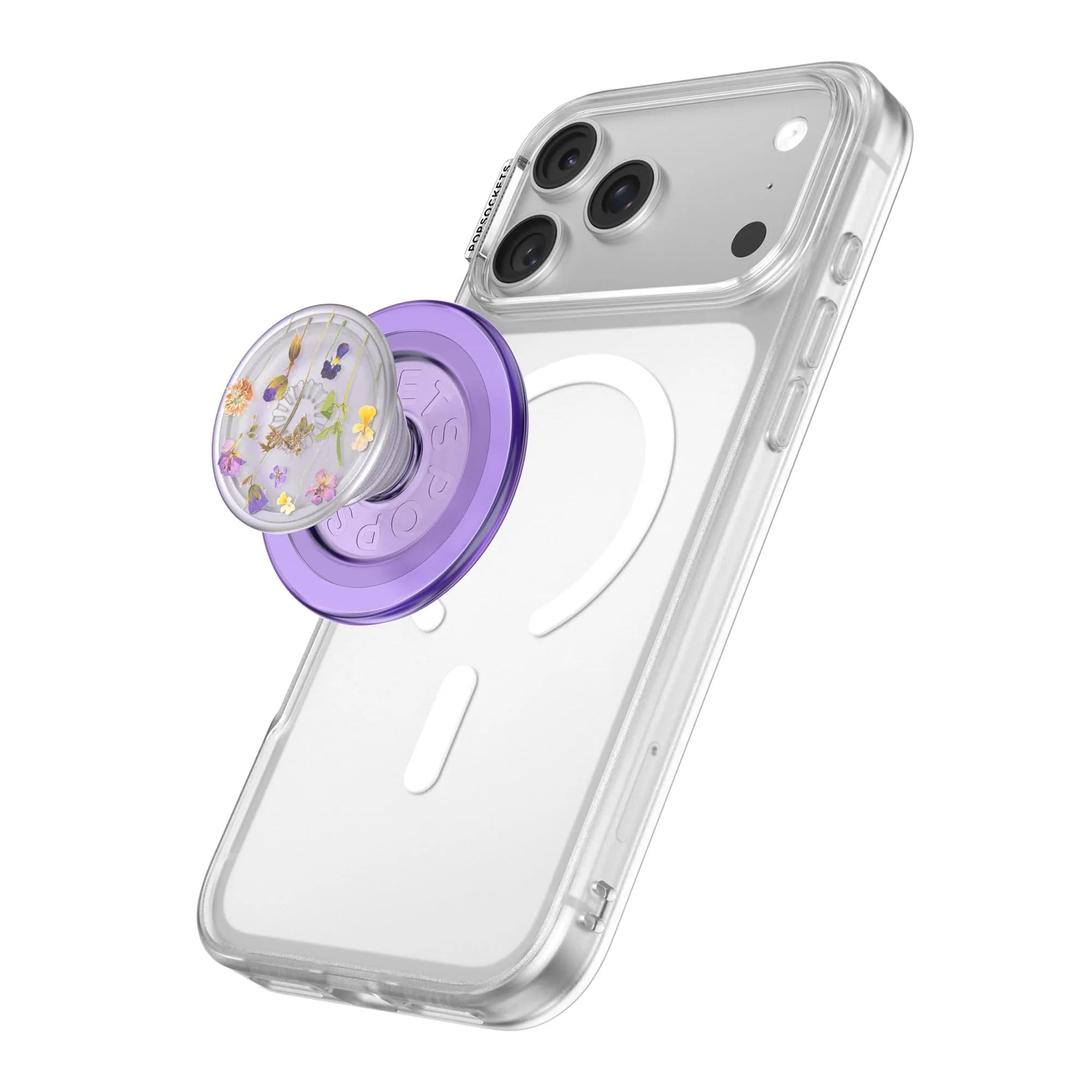 PopSockets Phone Grip for MagSafe | Magnetic Holder & Stand | Purple Fields — Plant Purple Fields