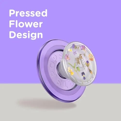 PopSockets Phone Grip for MagSafe | Magnetic Holder & Stand | Purple Fields thumbnail 5