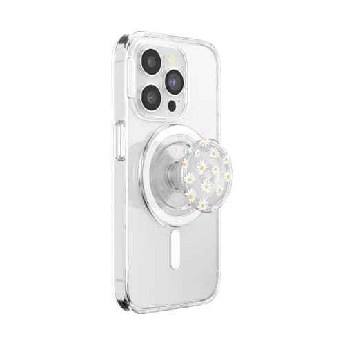 PopSockets Phone Grip for MagSafe, Magnetic Holder- He Loves Me Not | Secure, Magnetic, Swappable thumbnail 1