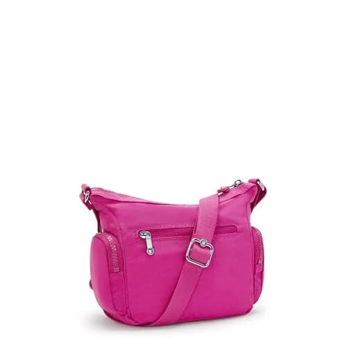 Kipling Gabbie Mini Crossbody Bag Glowing Fuchsia | Compact, Lightweight & Stylish thumbnail 7