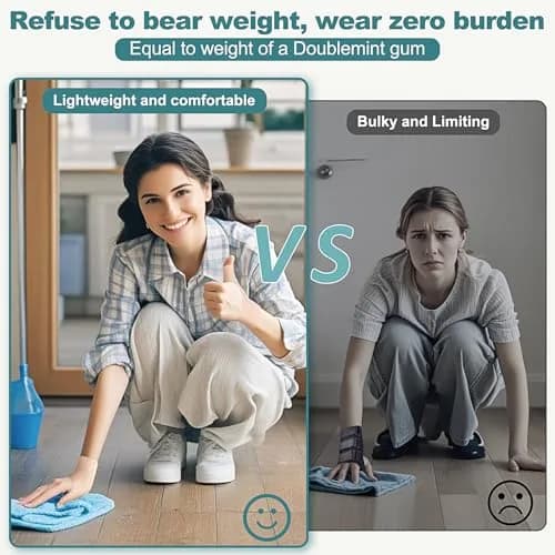 YISDU Wrist Thumb Brace Medium (20g) | Lightweight Compression Stabilizer for De Quervain's & Arthritis thumbnail 3