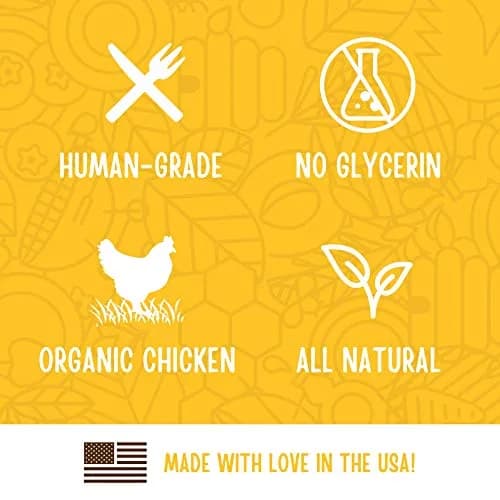 Full Moon USDA Organic Chicken Training Treats 175 Count (Pack of 2) | Human-Grade, All-Natural Dog Snacks thumbnail 4