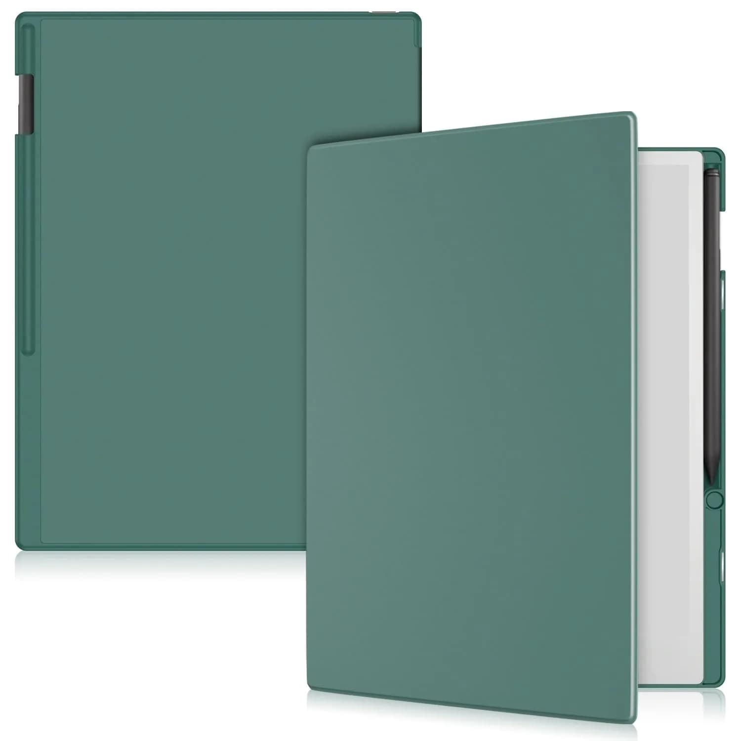 Yiernuo Green Folio Protective Case for Remarkable 3 Paper Pro 11.8 | Auto Sleep/Wake, Pen Holder, Lightweight — Green