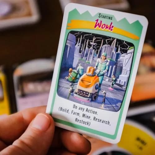 Rio Grande Games Moon Colony Bloodbath Strategy Card Game 1-5 Players Ages 14+ | Engine Building Engine-Losing Mechanics thumbnail 4