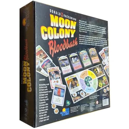 Rio Grande Games Moon Colony Bloodbath Strategy Card Game 1-5 Players Ages 14+ | Engine Building Engine-Losing Mechanics thumbnail 7