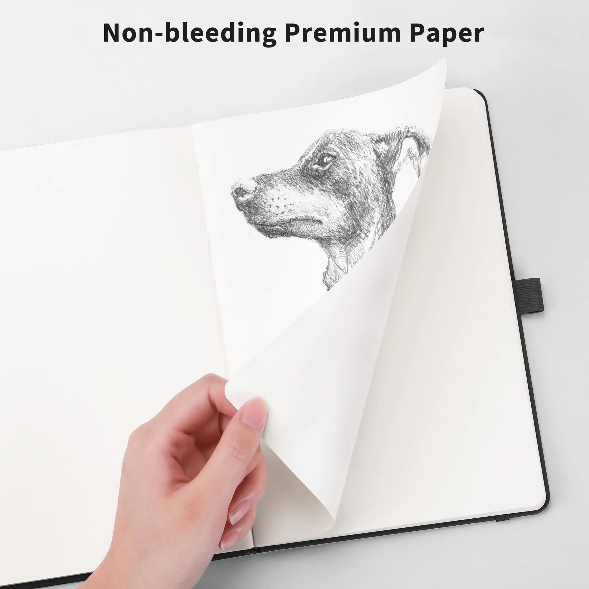 RETTACY Blank Journal Notebook A5 Pink 192 Pages | Acid-Free Paper for Smooth Writing - view 5