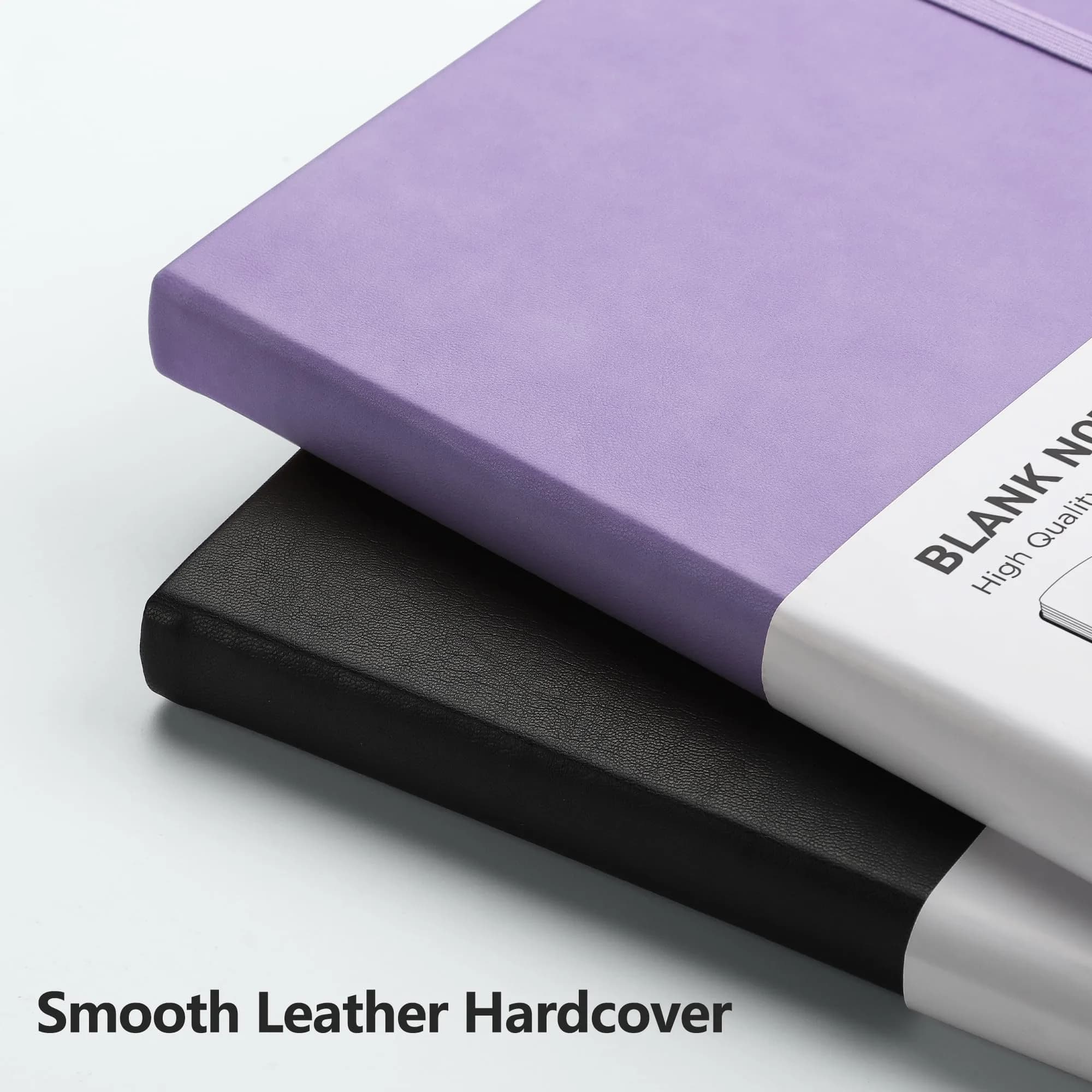 RETTACY Blank Journal Notebook A5 Purple 192 Pages | Acid-Free Paper for Smooth Writing - view 4