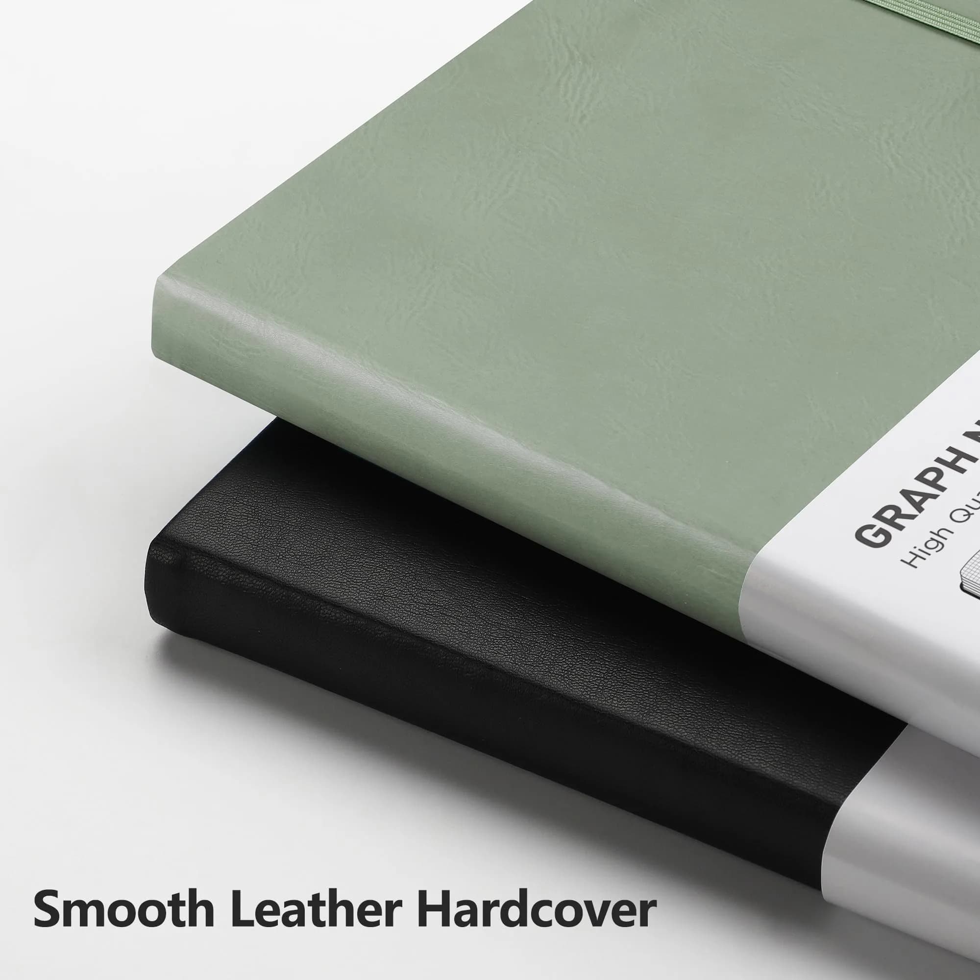 RETTACY Graph Grid Paper Notebook A5 Sage Green 192 Pages | Engineering Paper for Students - view 4