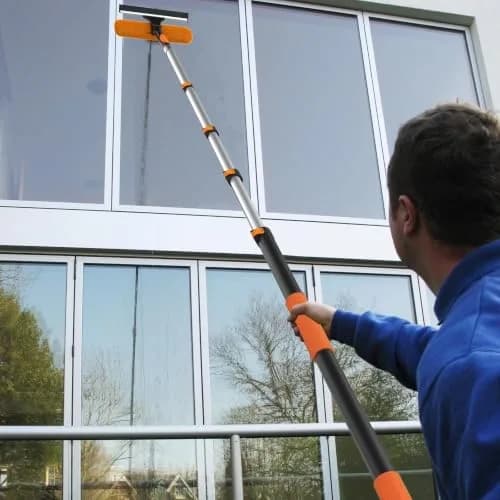 AgiiMan 26FT Reach Telescoping Pole | Aluminum Extension Rod for Painting & Cleaning, 5-20FT thumbnail 2