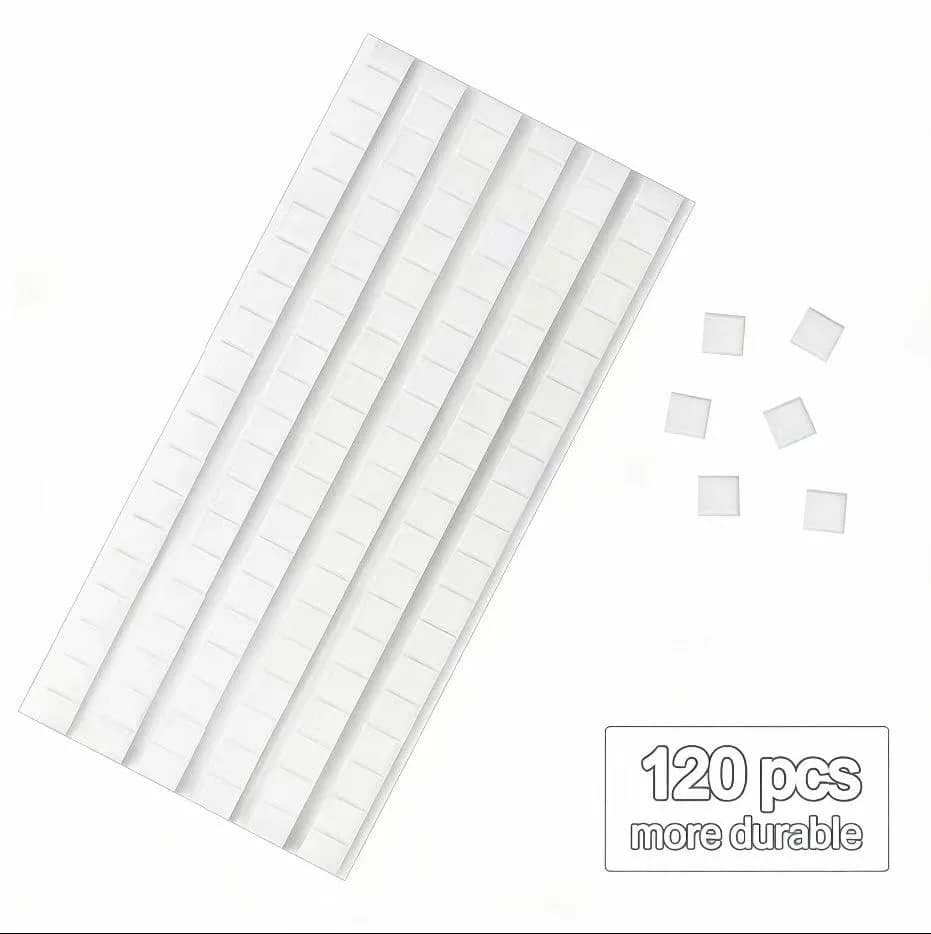 Feosky Reusable Mounting Putty, White, 120 Pieces - Ideal for Museum Displays - view 4