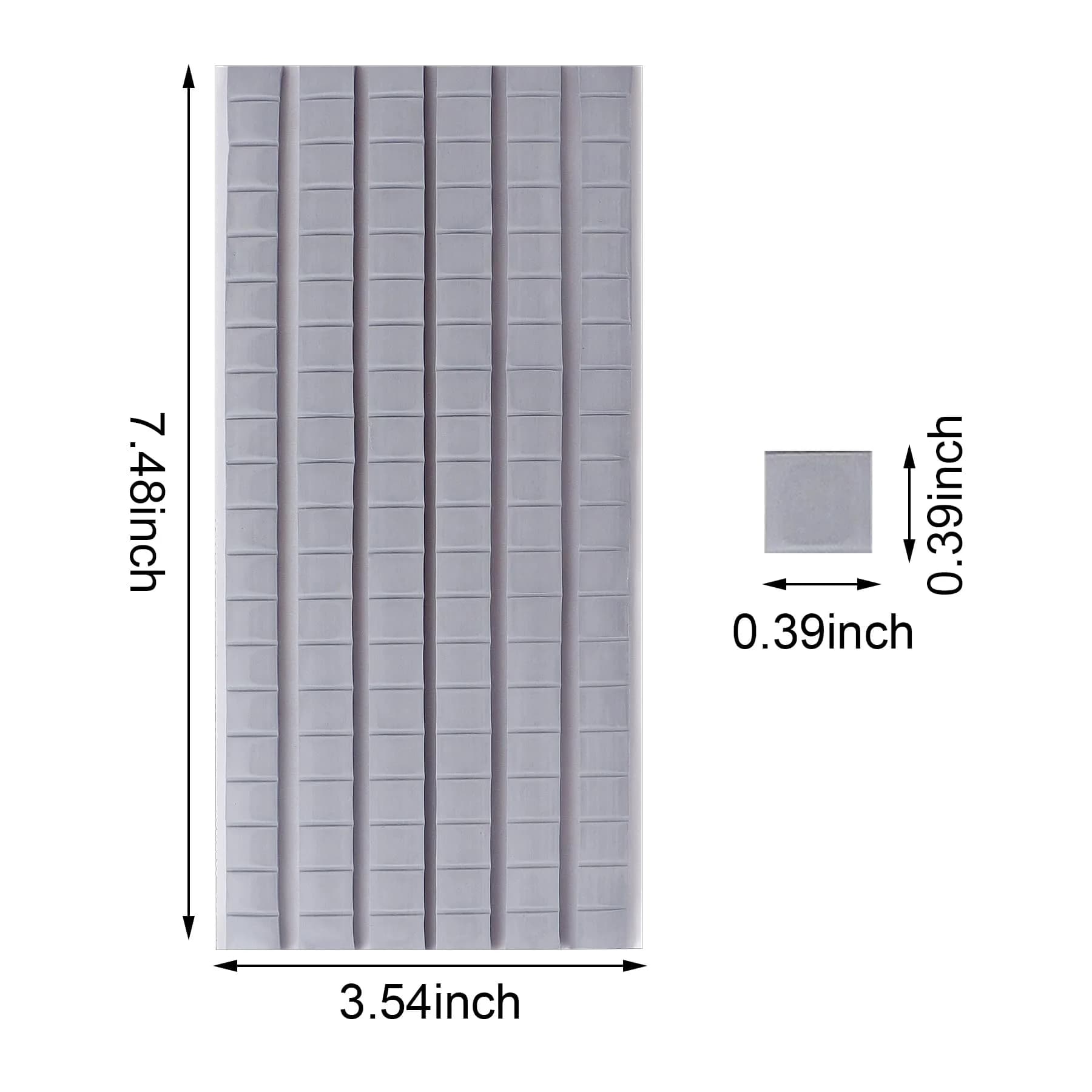 Feosky Adhesive Poster Sticky Tack Putty Grey 120 Pieces | Reusable Mounting Putty for Walls - view 2