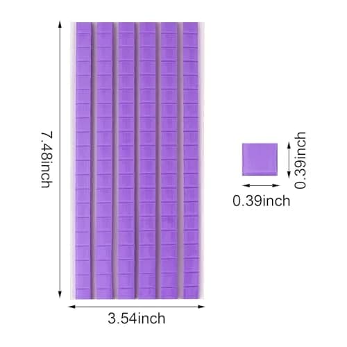 Feosky Purple Adhesive Poster Sticky Tack Putty 120PCS | Reusable Mounting Putty for Walls & Crafts thumbnail 2