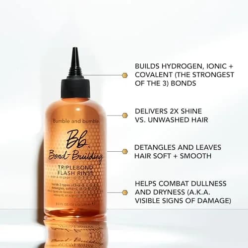 Bumble and bumble. Bond-Building TripleBond Flash Rinse 8.5 Fl Oz | Strengthens & Adds 2x Shine for Damaged Hair thumbnail 8