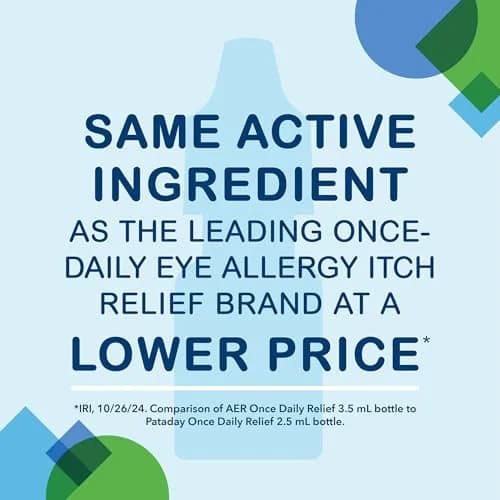 Bausch + Lomb Advanced Eye Relief Eye Drops, 0.12 Fl Oz | Allergy Itch Relief for Eyes thumbnail 4