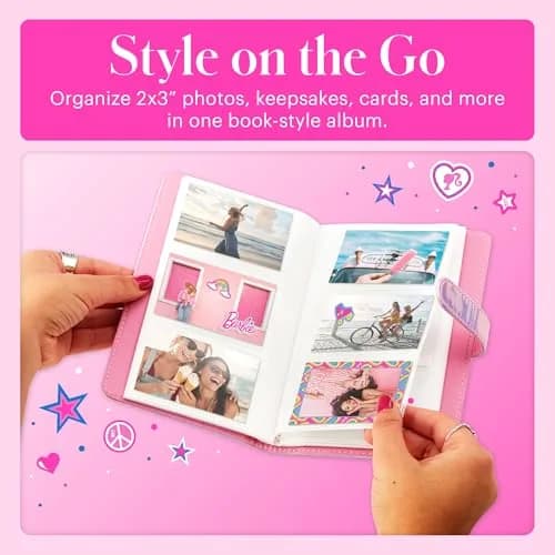 KODAK Barbie 96-pocket Photo Album for Barbie Instant 2x3” ZINK Photo Paper | Durable, Portable & Stylish thumbnail 6