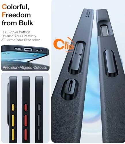 TORRAS Guardian Case for iPhone 16 Pro 6.3inch (159mm x 76mm x 11mm) | Military-Grade Drop Protection thumbnail 5