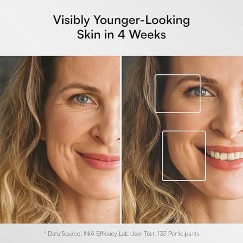 INIA GLOW Wireless Red Light Therapy Mask for Face, 850nm NIR, 272 LEDs | Cordless, Portable, 3 Modes, 105mW/cm² thumbnail 2