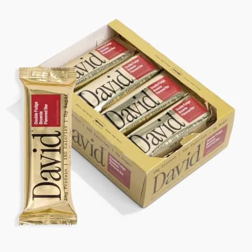 David Fudge Brownie Flavored Protein Bars | 28g Protein | 12 Pack thumbnail 1