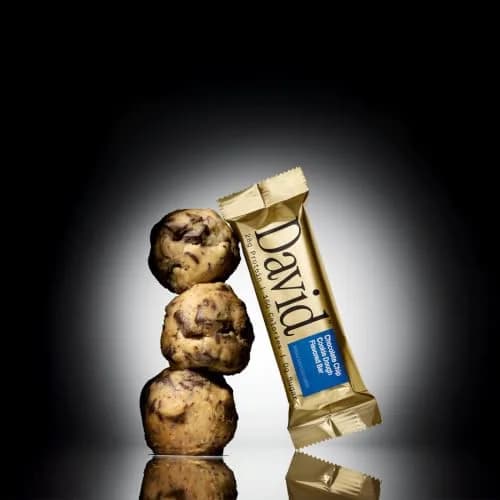 David Protein Bar Chocolate Chip Cookie Dough | 28g Protein | 12 Pack thumbnail 3