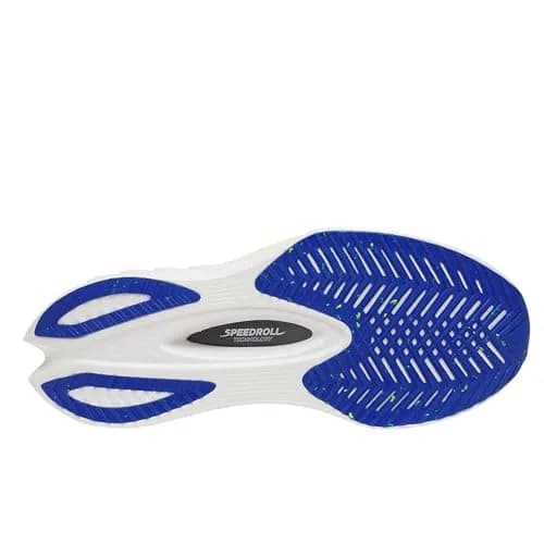 Saucony Endorphin Pro 4 Running Shoes in Lapis/Citron | Carbon Plate & Dual Foam Cushioning for Race & Speed Training thumbnail 6