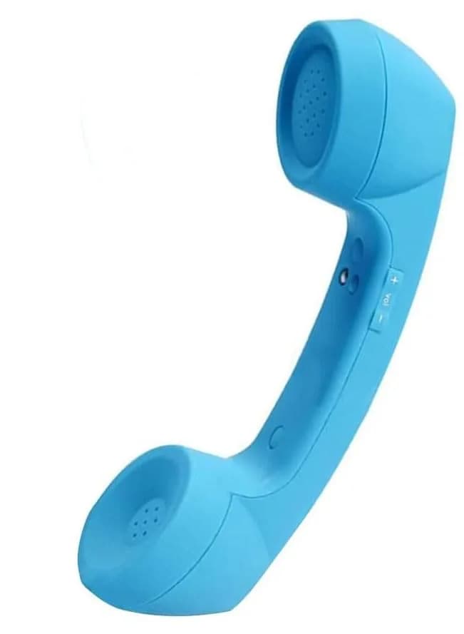 LIONSOUL Retro Bluetooth Handset - Blue - main product image