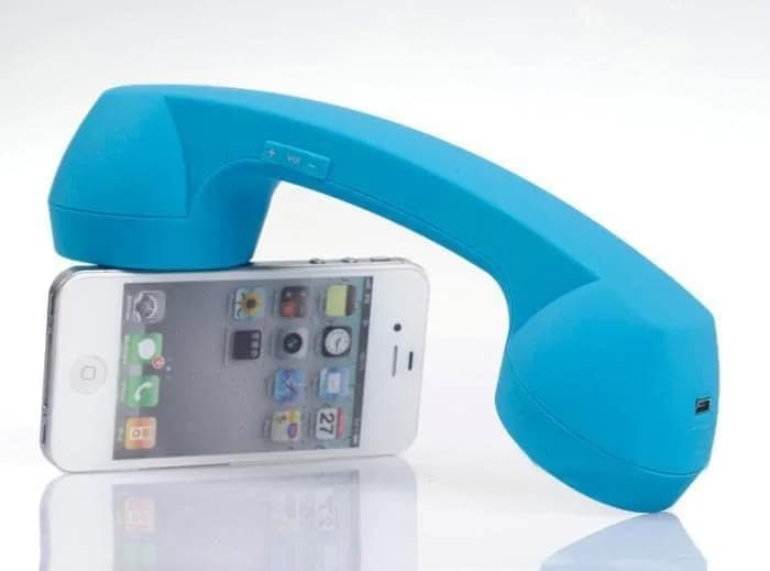 LIONSOUL Retro Bluetooth Handset - Blue - view 5