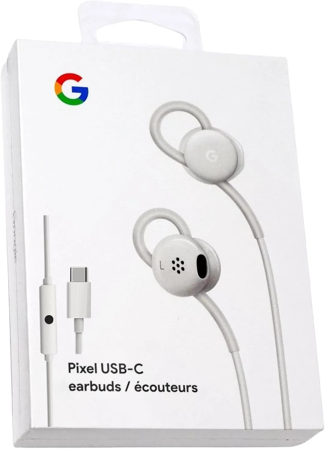 Google Wired Earbuds USB-C, White | Digital Audio with Inline Controls — RETAIL