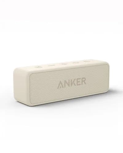 Anker Soundcore 2 Portable Bluetooth Speaker, 12W Stereo Sound, IPX7 Waterproof | 24-Hour Playtime thumbnail 1