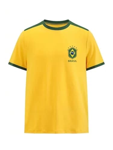 WDIRARA Men's Graphic Print Shirts Tee Streetwear Top Colorblock Jersey | Casual, Lightweight, Regular Fit thumbnail 2