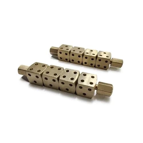 TREE MAISON CORONATING HOMES Brass Ramal Passa Pair | Divination & Energy Tool (70-120 chars) thumbnail 1