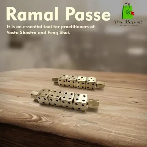 TREE MAISON CORONATING HOMES Brass Ramal Passa Pair | Divination & Energy Tool (70-120 chars) thumbnail 3