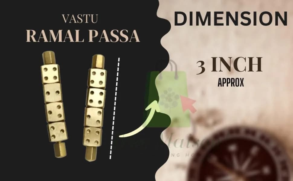 TREE MAISON CORONATING HOMES Brass Ramal Passa Pair | Divination & Energy Tool (70-120 chars) thumbnail 4