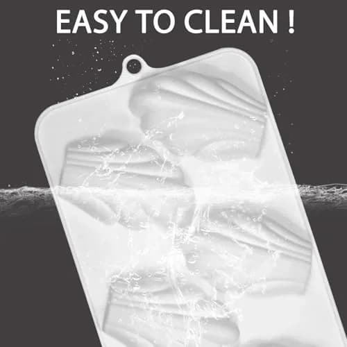 Fchil Silicone Madeleine Mold Pan Set of 2, Shell Shape Baking | 16 Cavities (8 per Mold) - 22.3 x 11.8 cm thumbnail 3