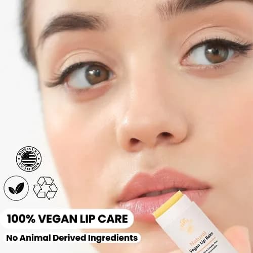 ECO ROOTS Natural Lip Balm 2 Pack | Organic Vegan Lip Moisturizer with Compostable Packaging (60g) thumbnail 5