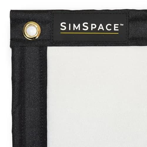 SimSpace Platinum Golf Impact Screen - Projector Screen for Home, 4 Layer Impact-Resistant Foam, Noise Reduction, Ultra 4K HD, 3 x 3 m thumbnail 2