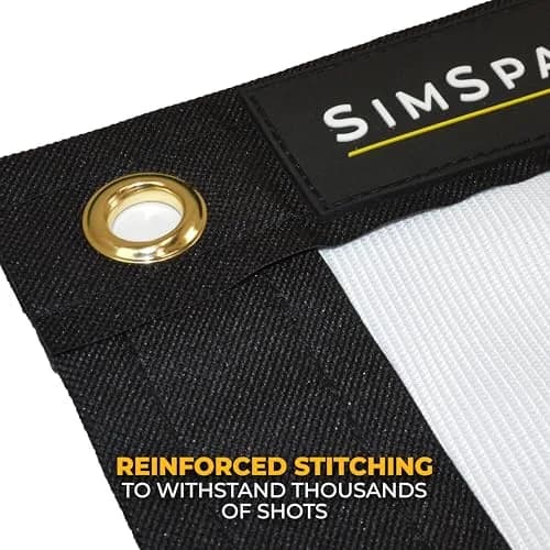 SimSpace Elite Impact Screen 3.3 x 3 m | Premium Golf Simulator Screen for Home Use thumbnail 3