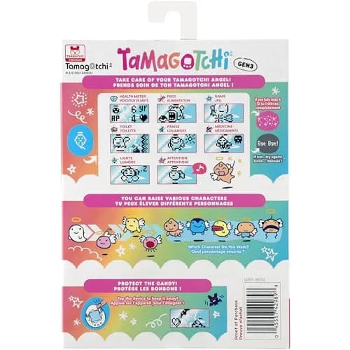 Tamagotchi Original Lovely Angel Digital Pet with Chain | Ages 8+ thumbnail 7