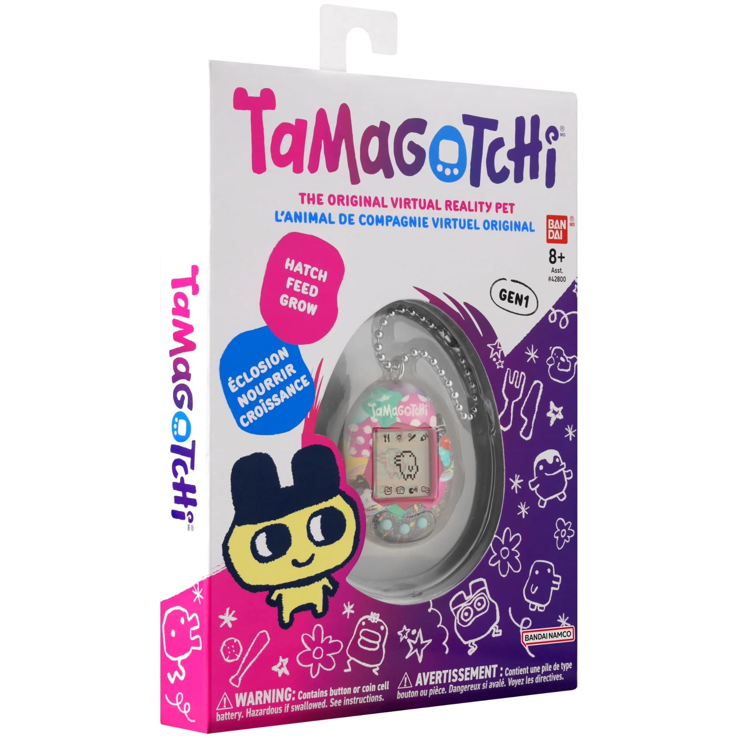 Tamagotchi Original Pretty Party Digital Pet | Nostalgic Fun for Kids 8+ - view 8